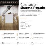 Piso Vinílico Kflooring Roble GluQuant  2.3 mm LVT Tránsito Comercial Pegable 4.51m² - Image 5