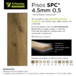 Piso Vinílico Kflooring AquaS Beige 4.5 mm SPC Tránsito Comercial Intenso Click 2,63 m² - Image 3