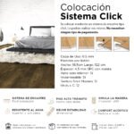 Piso Vinílico Kflooring AquaS Beige 4.5 mm SPC Tránsito Comercial Intenso Click 2,63 m² - Image 4