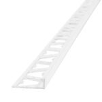 Varilla en L para Pared Atrim 10 mm Aluminio Blanco