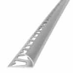 Guardacanto Arco Atrim 12 mm Aluminio Cromo Mate