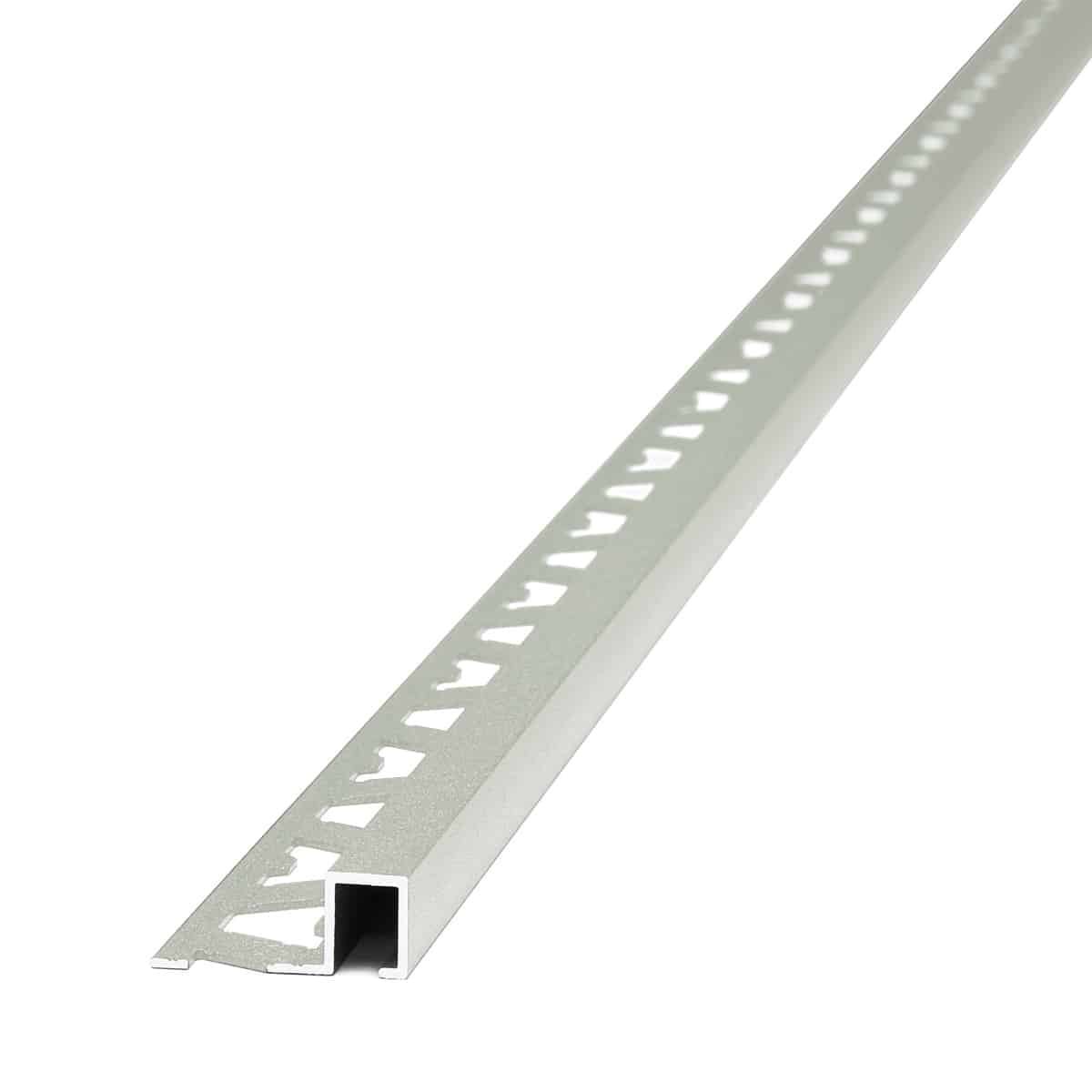 3468TXM-01 Guardacanto Quadra Stone Collection Atrim 12x10 mm Aluminio Marfil Mate - Image 1