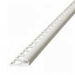 Guardacanto Bullnose Atrim 12 mm Aluminio Ceniza