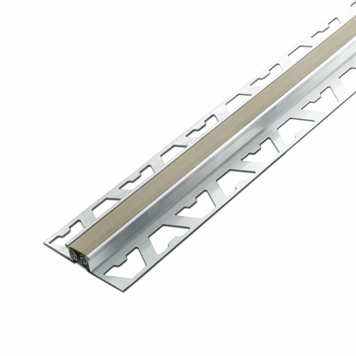 5757-5767-01 Junta de Dilatación Euro Atrim 12 mm Aluminio Beige - Image 1