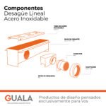 Desagüe Lineal Atrim Aqua Clásico 30 cm Acero Inoxidable Mate - Image 5