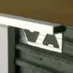 Guardacanto Quadra Atrim 12x10 mm Aluminio Cromo Mate - Image 2