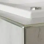 Guardacanto Bullnose Atrim 10 mm Aluminio Cromo Brillante - Image 4