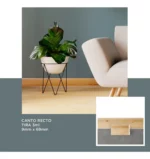 Zócalo de Pino Kflooring Curvo 69 mm Natural - Image 5