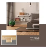 Zócalo de Pino Kflooring Curvo 94 mm Natural - Image 5