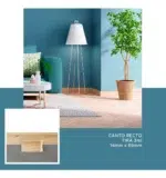Zócalo de Pino Kflooring Curvo 69 mm Natural - Image 5