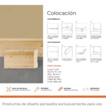 Zócalo de Pino Kflooring Curvo 69 mm Natural - Image 3