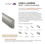 Listello LED Multireflex Lumière Atrim 24.7 mm Aluminio Anodizado - Image 3