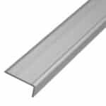 Ángulo 24x10 mm Aluminio Anodizado Plata Tira 2.85 m