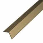 Ángulo Cantonera 15x15 mm Aluminio Anodizado Champagne Tira 2 m