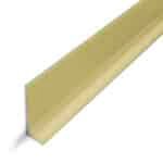 Zócalo Sanitario Recto 60mm Aluminio Anodizado Oro