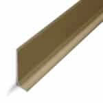 Zócalo Sanitario Recto 100mm Aluminio Anodizado Champagne