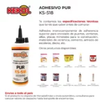 Adhesivo Pur Reticulable Kekol Pomo 500 gr - Image 2