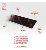 Nariz de Escalón Plegable Guala 85 mm PVC Negro 5 m - Image 3