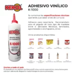 Adhesivo Vinílico para Carpintería Kekol Pomo 500 gr - Image 2