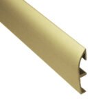 Zócalo Decorativo 50 mm Aluminio Anodizado Oro Tira 2 m