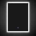 Espejo LED Rectangular Luz Fría 60x80 cm
