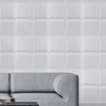 Placas 3D PVC Frigg 50x50 cm PVC Blanco - Image 4