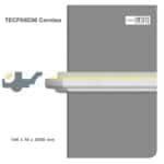 Moldura Funcional LED 74x148 mm EPS Blanco Tira 2 m - Image 8