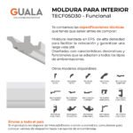 Moldura Funcional LED 74x148 mm EPS Blanco Tira 2 m - Image 5