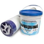 Revestimiento Anti-Humedad Tassoglas G114 Fibra de Vidrio Blanco Rollo 5 m² - Image 3