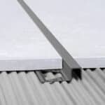 Guardacanto Quadra Atrim 12x8 mm Aluminio Grafito Mate - Image 2