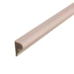 Guarda división de pared 12.5x8.5 mm Beige Tira 2.8 m