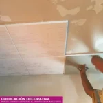 Placa Cielorraso Desmontable EPS Lineal 60x60 cm Blanco - Image 3