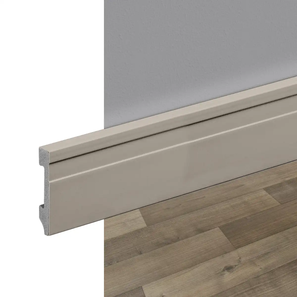 2317-01 Zócalo de EPS Atrim Line 70 mm PVC Visón Mate - Image 1