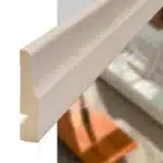 Zócalo Contramarco Atrim Soft 70 mm EPS Visón Mate