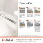 Desagüe Lineal Atrim Aqua Clásico 70 cm Acero Inoxidable Brillante - Image 8