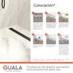 Desagüe Lineal Atrim Aqua Negro 70 cm Acero Inoxidable Mate - Image 8