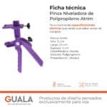 Pinza Niveladora de Polipropileno Atrim - Image 2