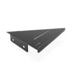 Estante Esquinero Triangular Lineal Atrim Aplicable Negro Mate 23 cm - Image 2