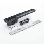 Desagüe Lineal Atrim Rio Wave 45 cm ABS y Acero Inoxidable Sin Acople - Image 2