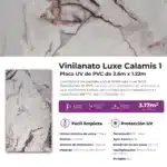 Revestimiento Pared Lifewall Vinilanato Luxe Calamis 1 PVC UV Simil Mármol 122x260cm - Image 5