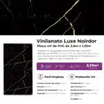 Revestimiento Pared Lifewall Vinilanato Luxe Noirdor PVC UV Simil Mármol 122x260cm - Image 5