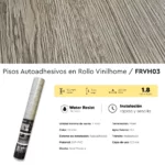 Piso Vinílico Autoadhesivo en Rollo Vinilhome Grecia 1.5 mm LVT Tránsito Residencial Frigg 1.8m² - Image 4