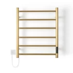 Toallero Eléctrico Atrim Flow Coco 60x50 cm Oro Mate