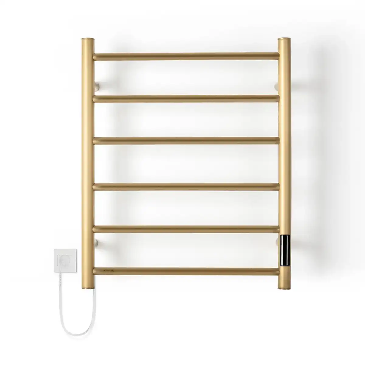 COCO-1111+ -1 Toallero Eléctrico Atrim Flow Coco 60x50 cm Oro Mate - Image 1