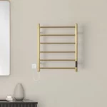 Toallero Eléctrico Atrim Flow Coco 60x50 cm Oro Mate - Image 3