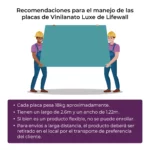 Revestimiento Pared Lifewall Vinilanato Luxe Marfil PVC UV Simil Mármol 122x260cm - Image 3