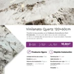 Caja Vinilanato Decorativo Autoadhesivo 60x120 Grava 10.8 m² - Image 5