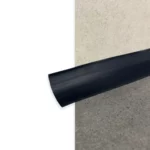 Zócalo Sanitario Curvo Negro Grande CleanBase Frigg 4.5 cm 30m