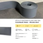 Zócalo Sanitario Plano Gris CleanBase Frigg 6.5 cm 30m - Image 5