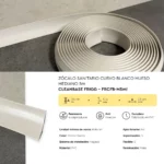 Zócalo Sanitario Curvo Blanco Hueso Mediano CleanBase Frigg 3.5 cm 5m - Image 5